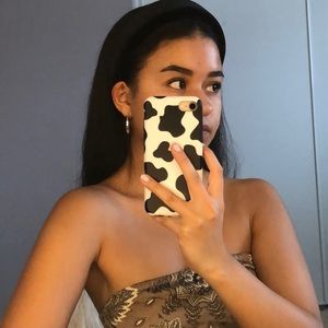 padded black headband